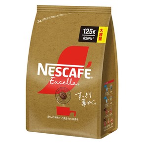 네스카페 엑셀라 맑은 맛과 갓 내린 향 대용량 리필용, 125g, 1개, 1개입