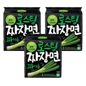 로스팅 짜장 파기름 라면, 12개