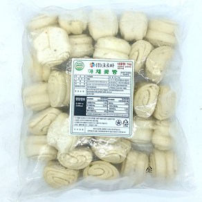 야채 꽃빵 1kg, 1개