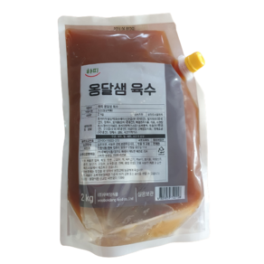 옹달샘 육수 팩 2kg 냉면 사골 원액 식당 업소용, 1개