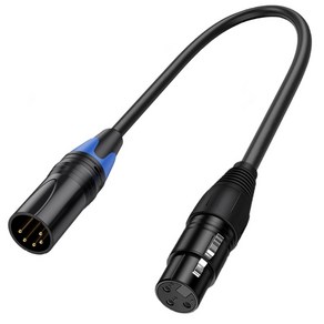 XLR 남성 3 핀에서 XLR 암컷 5 핀 오디오 케이블 또는 XLR 암 핀에서 XLR 남성 5 핀 보조 코드 용 마이크 믹서, 3F5M, 01 3F5M, [01] 3F5M