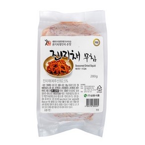 반찬거리와 소주안주로 좋은 상촌식품 권기옥명인 웃말 진미채무침 280g, 1개