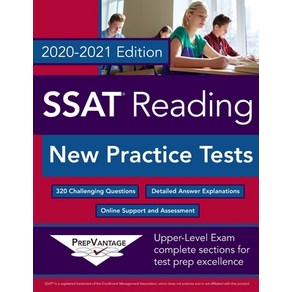 SSAT Reading:New Pactice Tests 2020-2021 Edition, Independently Published