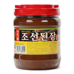 땅바풍대복식품2년자연숙성시킨보리가들어간조선된장2kg, 2kg, 1개