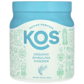 KOS Oganic Spiulina 코스 스피루리나 파우더 381g, 1개