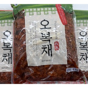 한옥 오복채 4kg, 3개