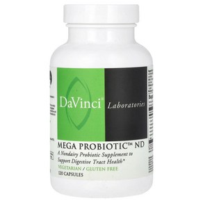 DaVinci Laboatoies Mega Pobiotic-ND 캡슐 120정, 1개