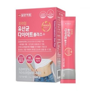 일양약품 프라임 유산균 다이어트 플러스, 38g, 1개