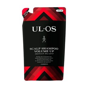 [오츠카제약] ULOS 우르오스 스칼프 샴푸 볼륨업 리필, 1개, 420ml