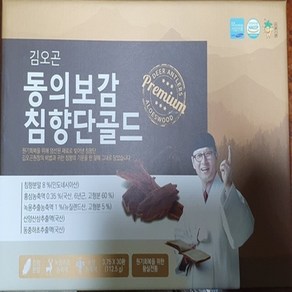 김오곤 침향단 골드 침향환 30환, 1개, 112.5g