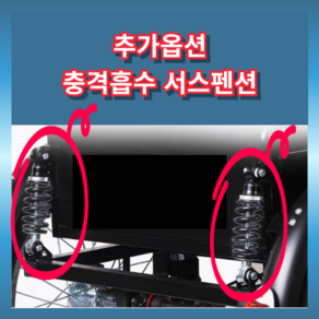 듀오트리오 편안한 삼륜자전거 세발 여성 성인 2인용 어른 가족 할머니 3륜 노인 어르신, 1개, 190cm, 스프링 추가옵션