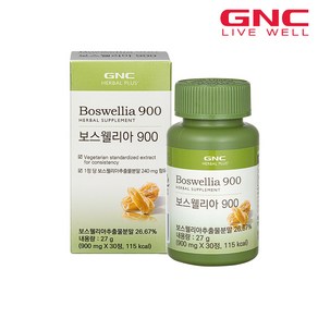 [GNC] 보스웰리아 (30정) 30일분, 30정, 1개