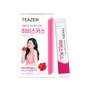 티젠 히비스커스 워터믹스 허브차, 1.8g, 10개입, 2개