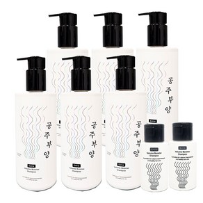 [홈쇼핑 최신상] 가히 공주부양 샴푸 500ml 6개+30ml 2개, 1개