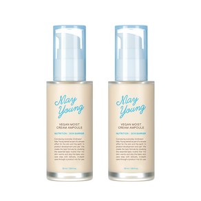[공식몰] 메이영 비건 모이스트 크림 앰플, 2개, 50ml