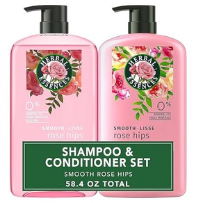 [미국직배송]허벌 로즈힙 샴퓨&컨디셔너 셋트 Hebal Essences Shampoo and Conditione Set [865mlx2팩], 2개