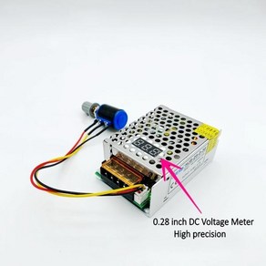 AC-DC 변환기 디지털 디스플레이 전압 조절식 스위치 조절 전원 공급 장치 110V 220V 0-12V 24V 36V 25W