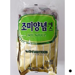 조미양념간장 - 에스/만두간장6g*200포 (동보) 1봉, 1.2kg, 2개