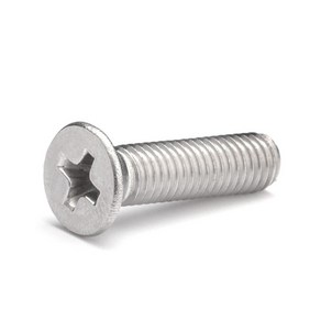 M1 접시머리 십자 볼트 카운터 성크 헤드 스테인리스 스틸 서스 304 스크류 나사, 3mm (50pcs), 1개
