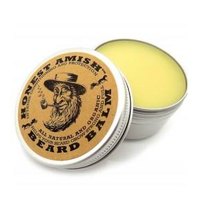 Honest Amish Bead Balm 어니스트 아미쉬 수염 비어드 밤 아르간 오일 60g 2팩, 2개