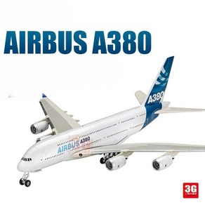 XK A120 A380 RC비행기 EPP 무선조정비행기 비행기, A, 1개, 배터리 1개