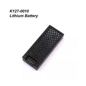 Wltoys 단일 패들 헬리콥터 리튬 배터리 예비 부품 K127-0010 리모컨, 01 01 K127-0010, 1개