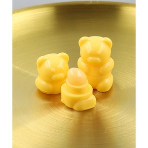 귀여운 하리보 미니 실리콘 립 브러쉬 4종, 1개, 곰돌이