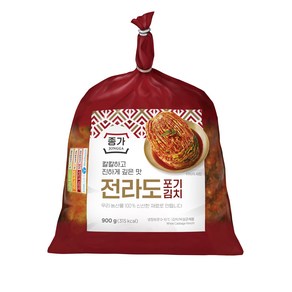 기타 [종가공식판매몰] 종가 전라도포기김치 900g, 1개