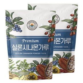 해나식품 실론시나몬 스리랑카산 분말 가루, 300g, 2개