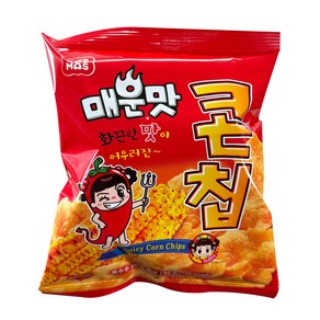 매운맛 콘칩, 34g, 30개