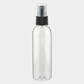 블랙캡 스프레이용기 투명 200ml 플라스틱 미스트 향수공병 화장품 소분병 여행 휴대품 DIY