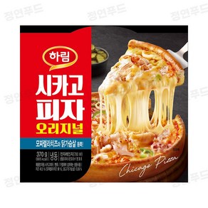 하림 시카고피자 오리지널, 370g, 3개