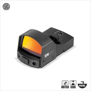 SIG SAUER LOW PROFILE REFLEX SIGHT fo SIG M17/M18[영점조절 X], 1개