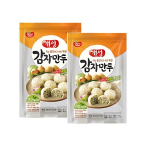 [기획] 동원 개성 감자만두 2.2kg+감자만두 1.9kg (지퍼백), 1개