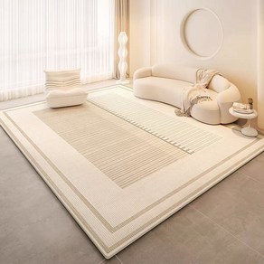 북유럽 카페트 사각 플레인 소프트 러그 데일리 생활 사계절 발수 러그