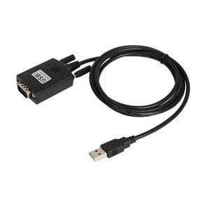 (파워랜) USB to 시리얼케이블 RS232 무전원 양방향 1.6M