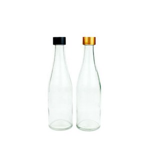 [가인글로벌] 석류주300ml 공병+캡 42개 세트 투명 더치병 주류병 담금주병 유리병 용기, 308ml, 블랙 더치소캡