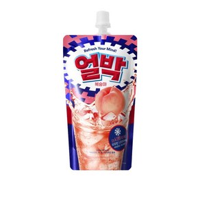 얼박 동아제약 박카스얼박 복숭아 210ml 10팩 얼려먹는박카스, 10개