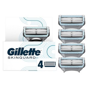 Gillette 스킨가드 남성용 면도날 리필 8개, 1개