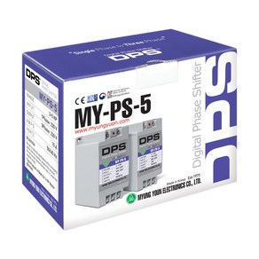 명윤전자 MY-PS-5 디지털 위상변환기 DPS 전원 단상220V으로 삼상220V 3마력 모터 사용, 1개