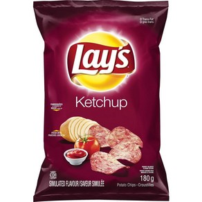 Lays Ketchup Chips - 1 Bag 레이즈 케첩 칩 - 1 봉지