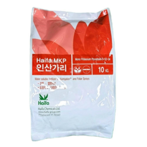 인산가리10kg 도장억제 고추 착색 사과착색 비대증진 도장억제 이스라엘수입