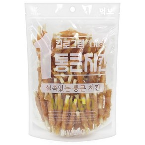 먹보 일킬로그람 통근 치킨사사미껌 대용량간식 1kg, 단품, 1개