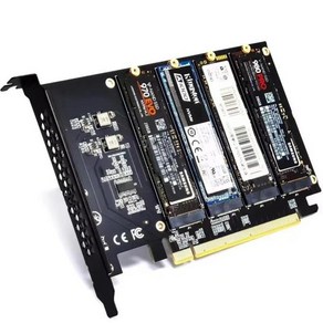 M.2 NVMEPCIe 4.0 어댑터 SSD용 확장 카드 Gen4 마더보드 X1, 한개옵션1, 01 NVME to PCIe