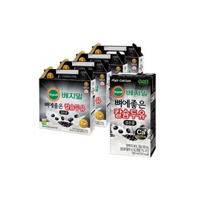 [베지밀] 뼈에좋은 칼슘 두유 검은콩, 190ml, 64개