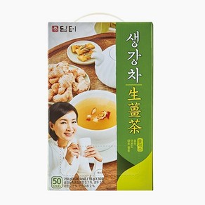 담터 곡물전통차 생강의 알싸한 맛과 향 프리미엄 생강차 스틱 50포, 750g, 50개입, 1개