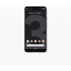 Google - 64GB 메모리 휴대폰이 장착된 픽셀 3 XL잠금 해제됨 선명한 흰색, Unlocked, Just Black_4 GB, 128GB