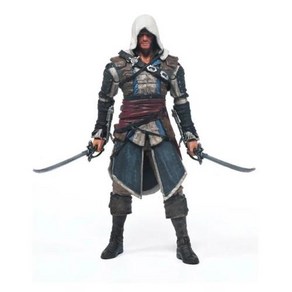 Ezio Altai 시리즈 4 코너 Haytham 에드워드 켄웨이 모호크 액션 피규어 수집용 모델 장난감 15cm, 1개