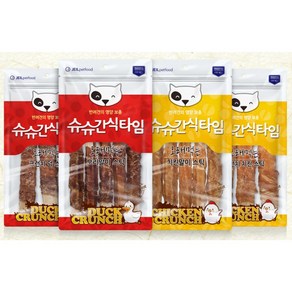 박하몰 슈슈 간식타임 오리말이스틱80g+치킨말이스틱80g (2개묶음), 1개, 80ml, 오리말이스틱 80g + 치킨말이스틱 80g