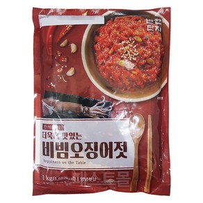 반찬단지 비빔오징어젓, 1개, 1kg